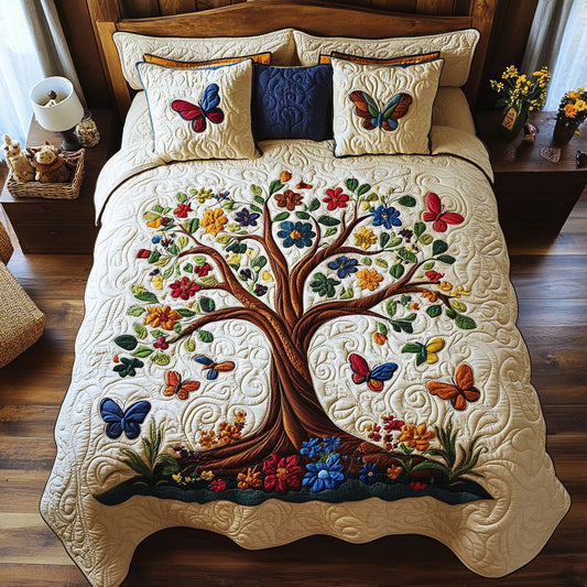 Butterfly Tree Of Life WJ1401029CL Duvet Cover Set