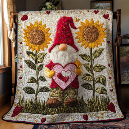 Romantic Gnome WN2512006CL Quilt