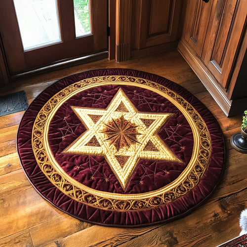Celestial Seal CP2807041CL Quilted Round Mat