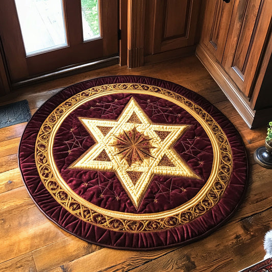 Celestial Seal CP2807041CL Quilted Round Mat