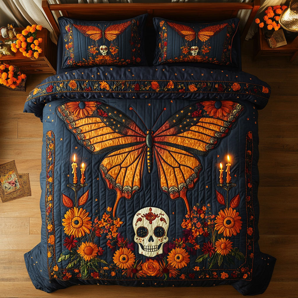 Monarch Floral Light CW0910050CL Duvet Cover Set