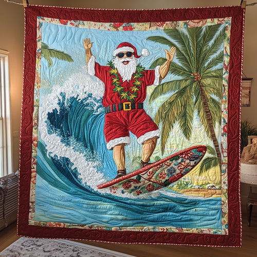 Surfing Santa LT1911018CL Quilt