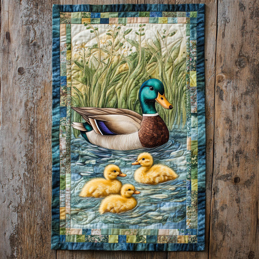 Mallard Duck WJ2504020CL Quilted Table Runner