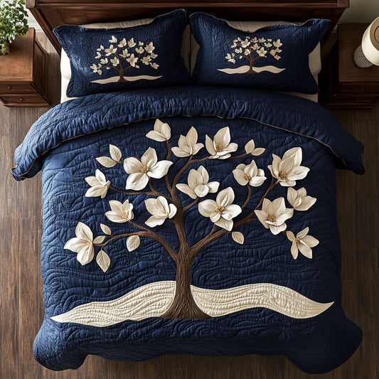 Magnolia Tree WX1205017CL Duvet Cover Set