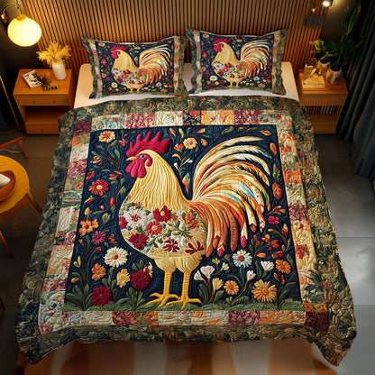 Vintage Chicken WJ2211035CL Duvet Cover Set