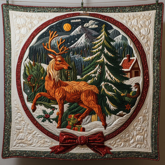 Magical Christmas Ornament XK2509005CL Quilt