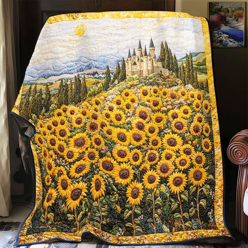 Castle Sunflower WX1001003CL Quilt