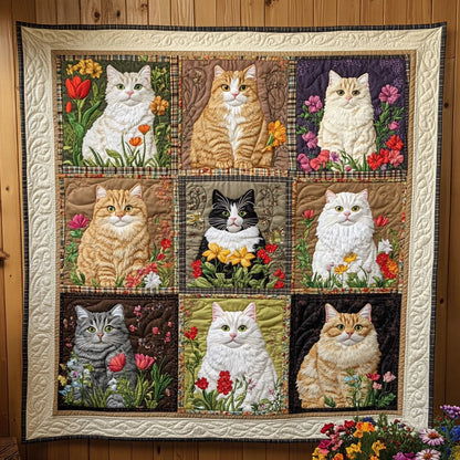 Meadow Cats CP0811006CL Quilt