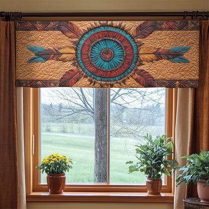Native Ancestor Light WN1407083CL Quilted Valance