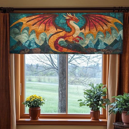 Red Dragon WX2205048CL Quilted Valance