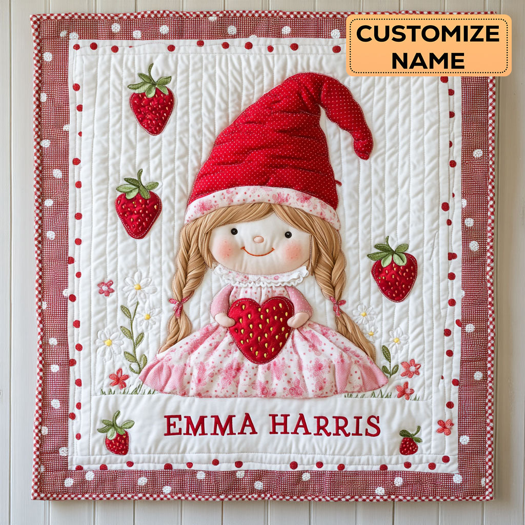 Sweet Love CW3107015CL Personalized Baby Quilt