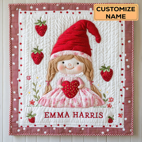Sweet Love CW3107015CL Personalized Baby Quilt