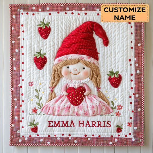 Sweet Love CW3107015CL Personalized Baby Quilt