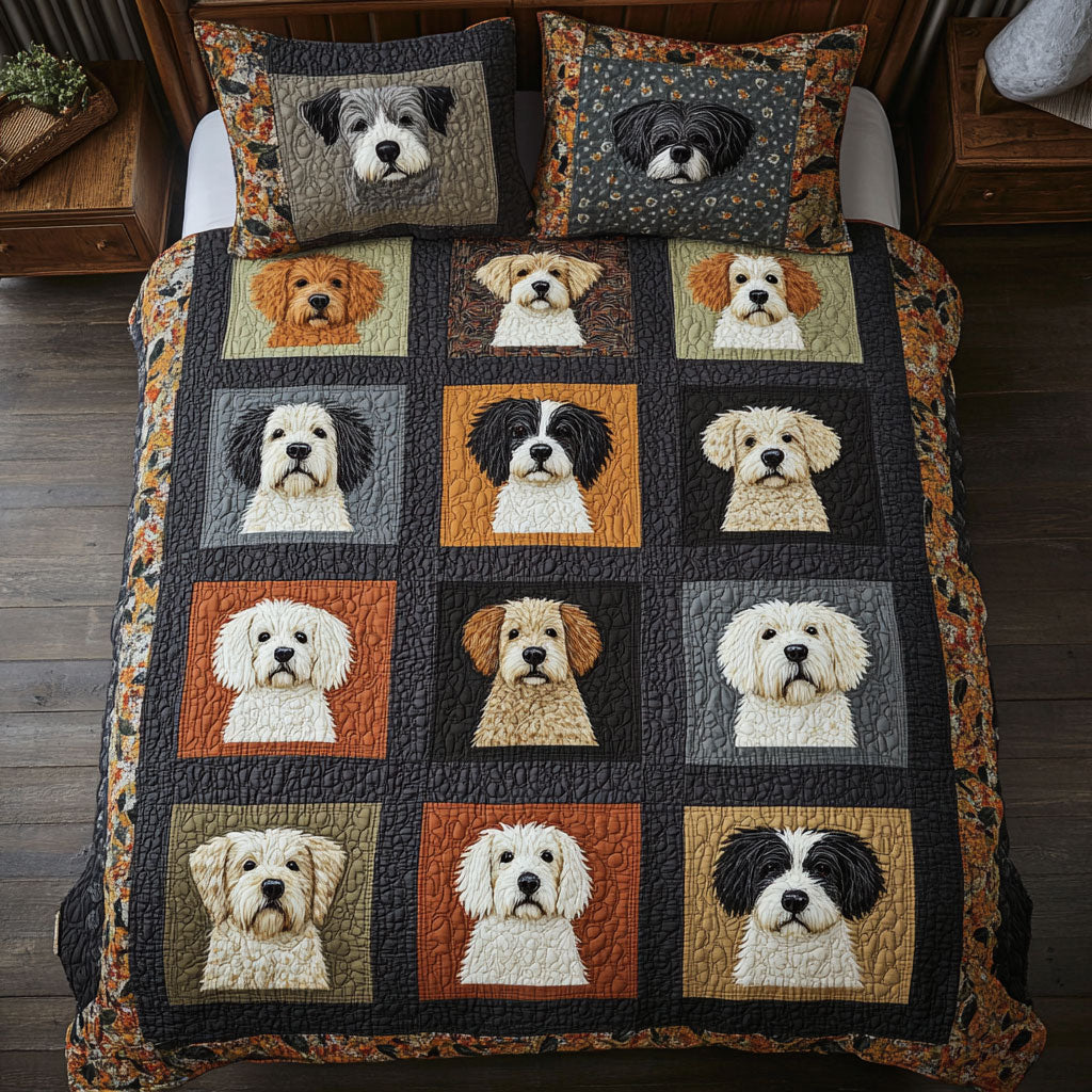 Cute Puppy WY1202016CL Duvet Cover Set