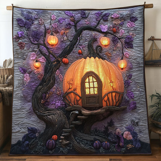 Pumpkin Spellhouse WN1507081CL Quilt