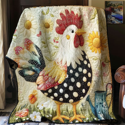 Chicken Charm WJ2712011CL Quilt