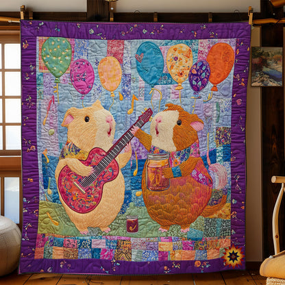 Birthday Of Guinea Pig WY2412072CL Quilt