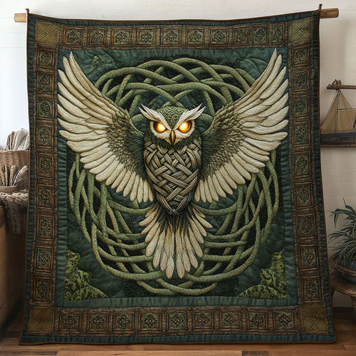 Celtic Knot Owl WN1311007CL Quilt
