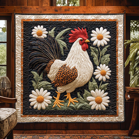 Cheerful Chicken WN2108018CL Quilt