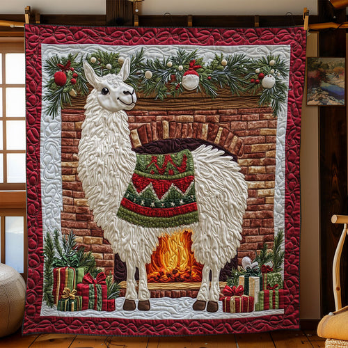Llama Fireside CW1811037CL Quilt