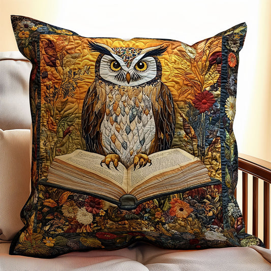 Owl Knowledge WX0601129CL Quilt Pillow Case