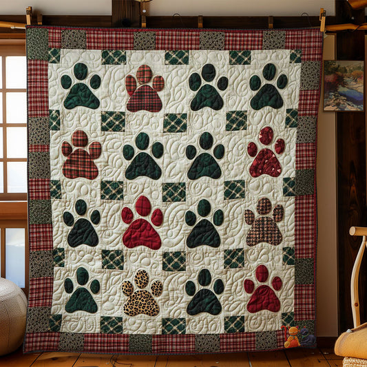 Jolly Paw Dog Quilts WN0511028CL Quilt