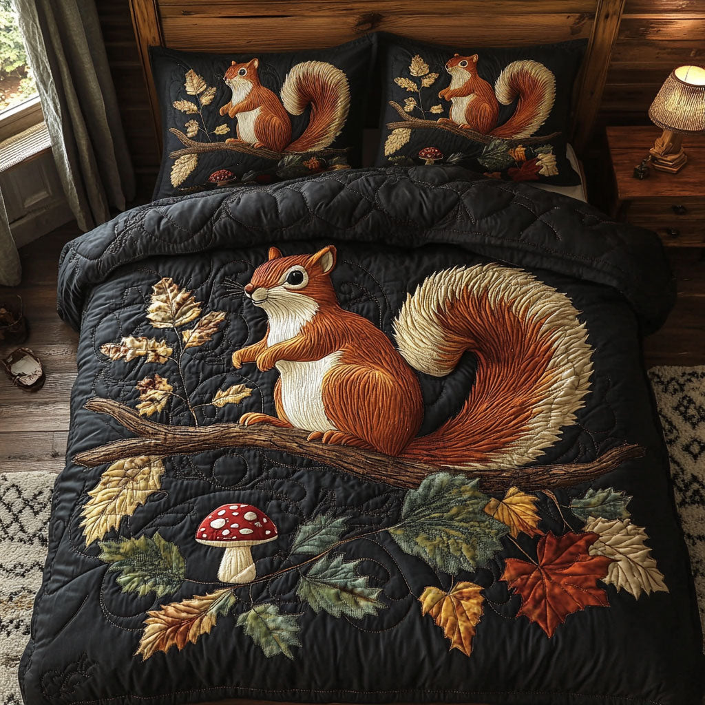 Autumn Squirrel CM2104015CLDuvet Cover Set