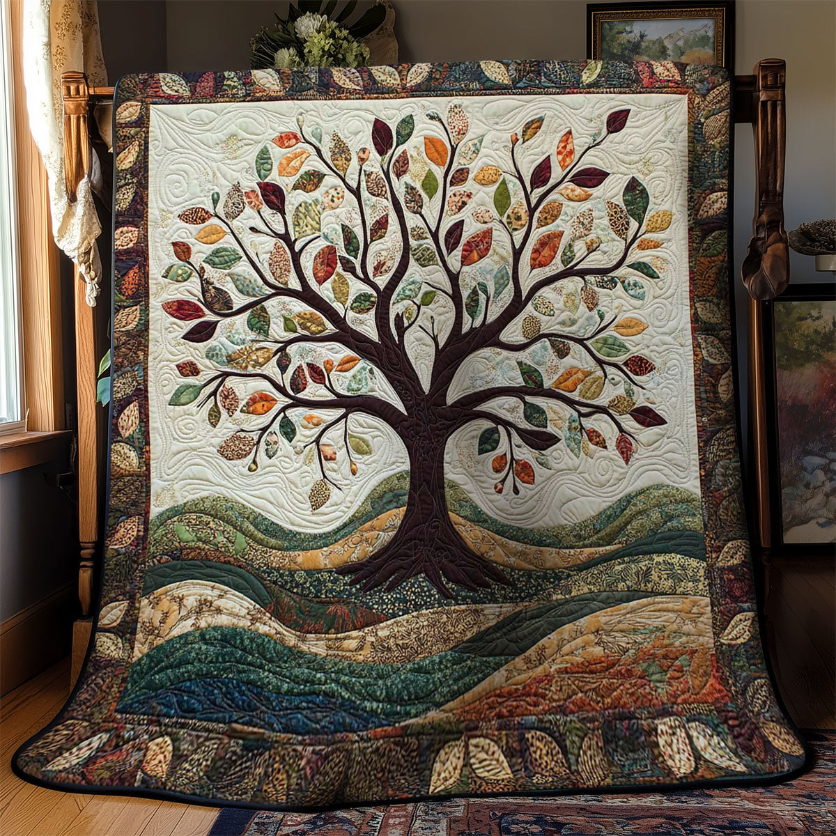 Nature's Tree Of Life WN0701020CL Quilt