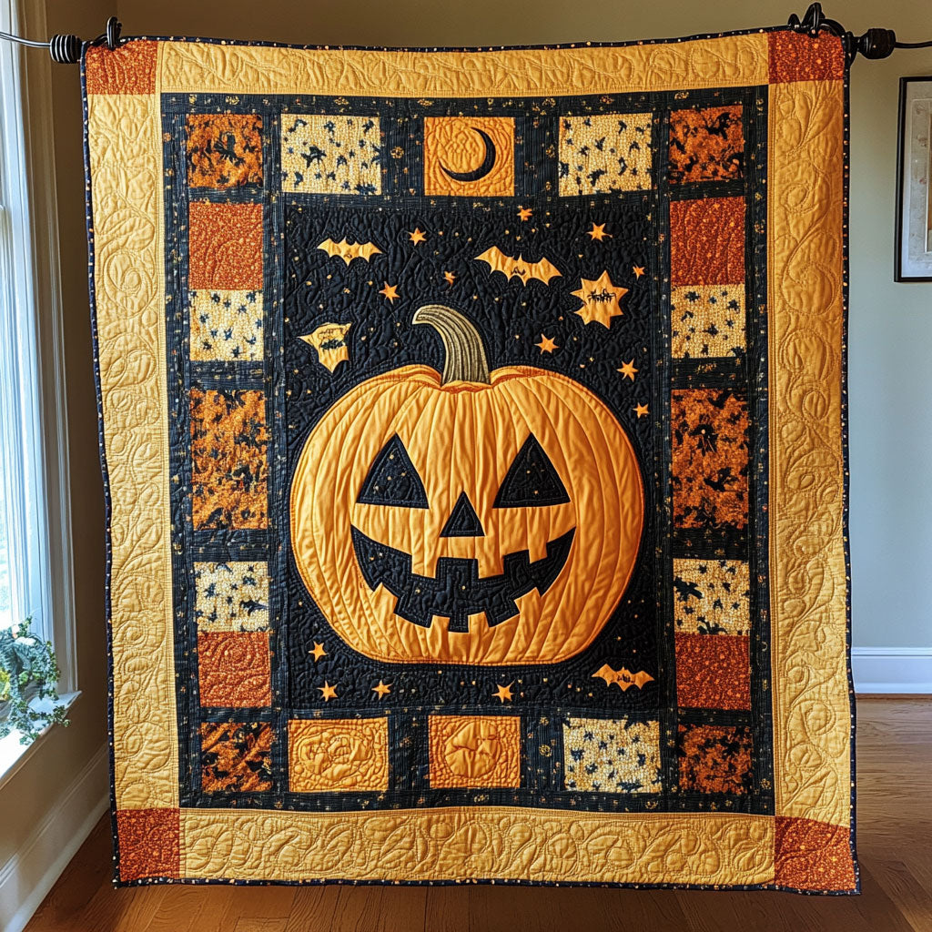 Spooky Night WY2508011CL Quilt