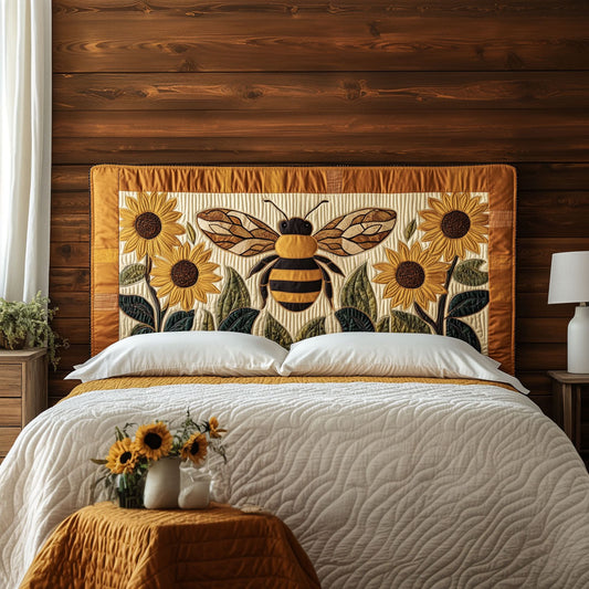 Bee and Sunflower KL1912026CL Quilted Headboard Slipcover