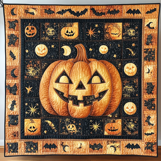 Pumpkin Power WY2508009CL Quilt