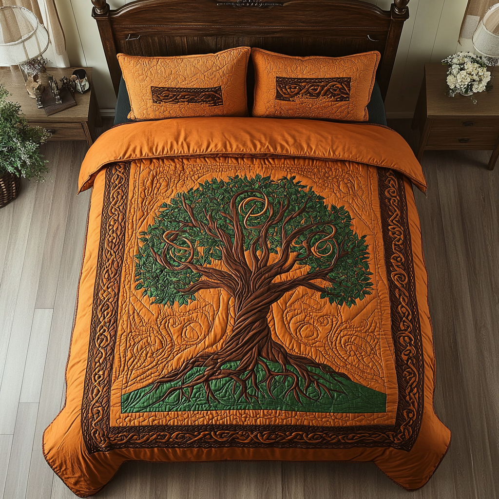Celtic Tree Of Life XR1003008CL Duvet Cover Set