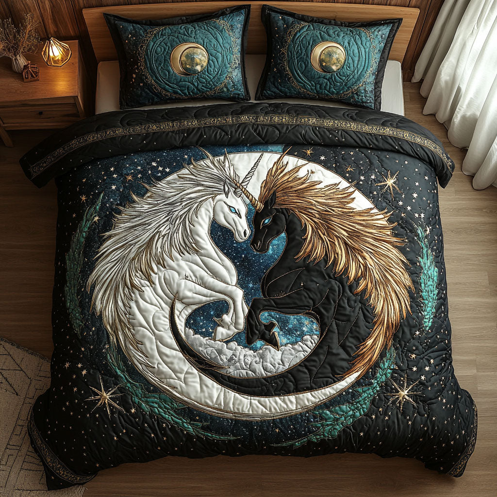 Yin Yang Unicorn CW2908020CL Duvet Cover Set