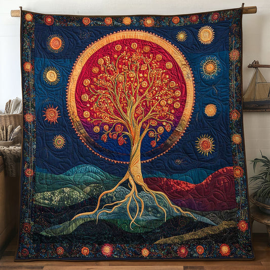 Lunar Tree Of Life WN1404046CL Quilt