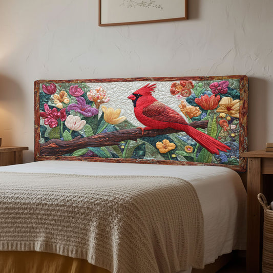 Cardinal Garden CP1512041CL Quilted Headboard Slipcover