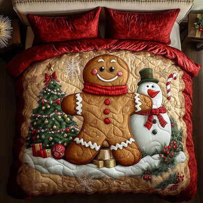 Winter Charm Gingerbread WN0411102CL Duvet Cover Set