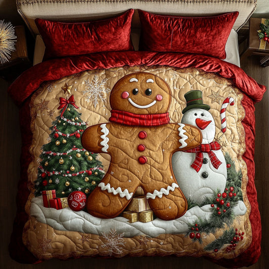Winter Charm Gingerbread WN0411102CL Duvet Cover Set