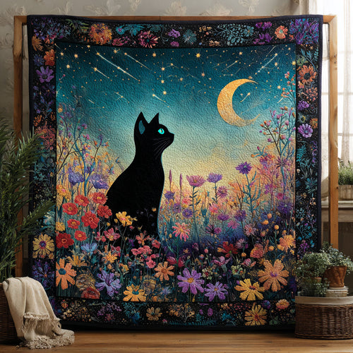 Floral Cat Dream CW0701040CL Quilt