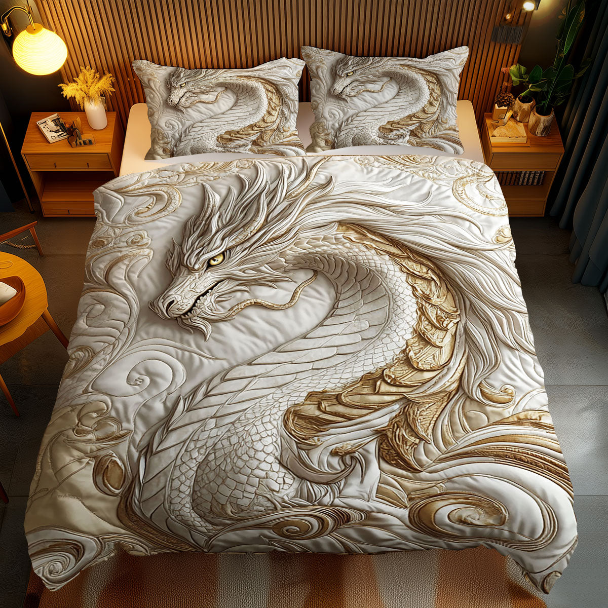 Celestial Legend Dragon WJ0912043CL Duvet Cover Set