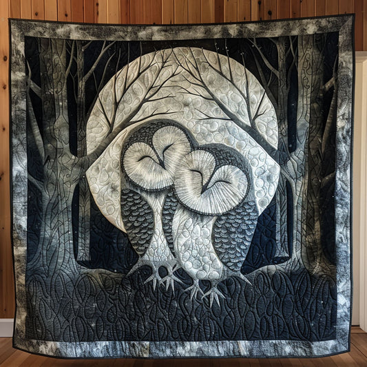 Owl Family CP1505047CL Quilt