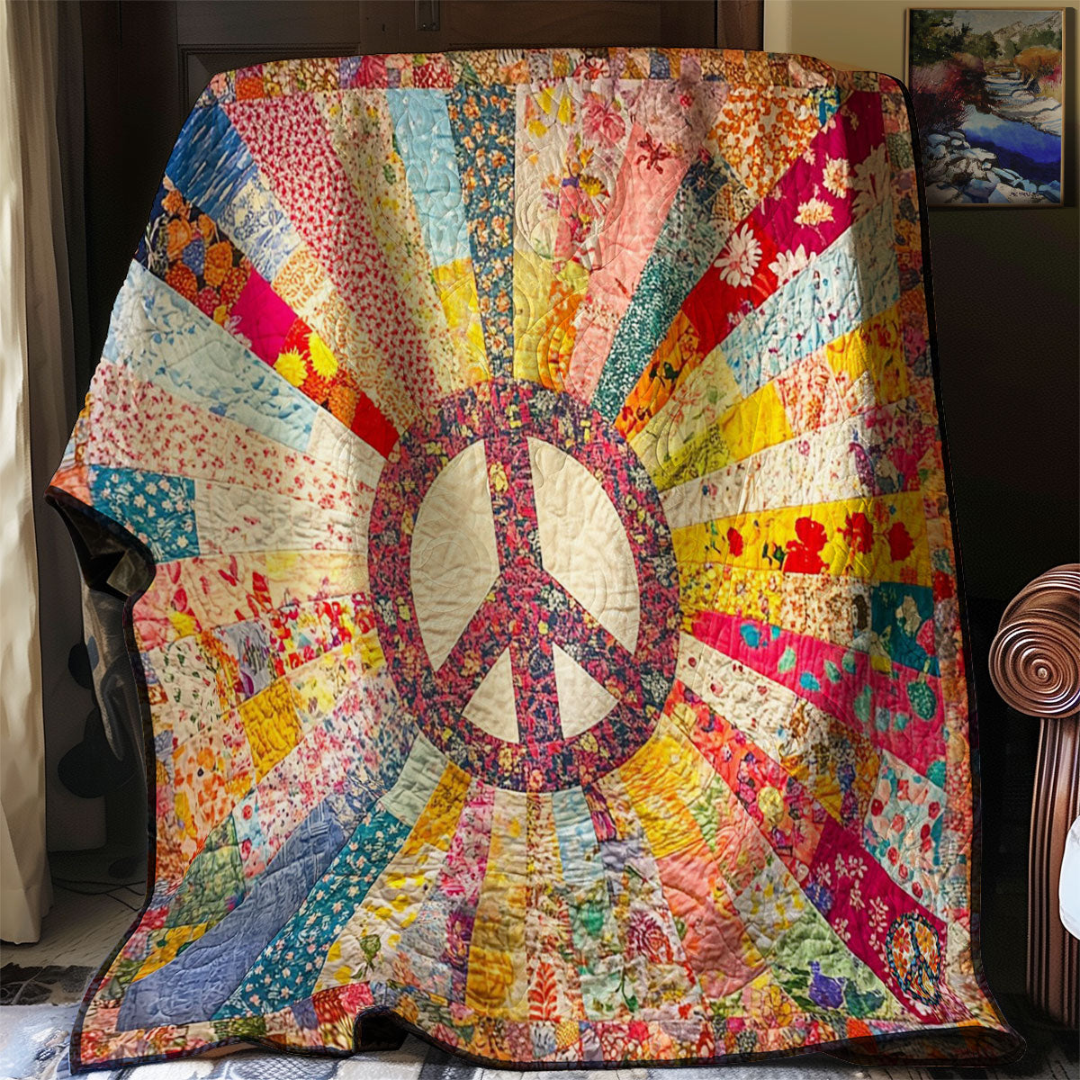 Radiant Peace WJ2012024CL Quilt