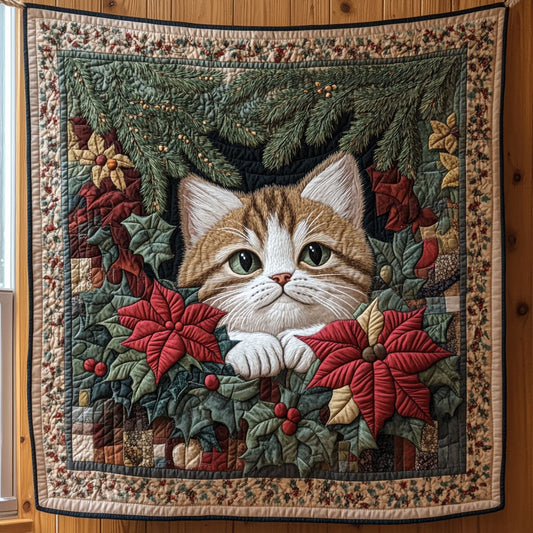 Christmas Meow CP0811051CL Quilt