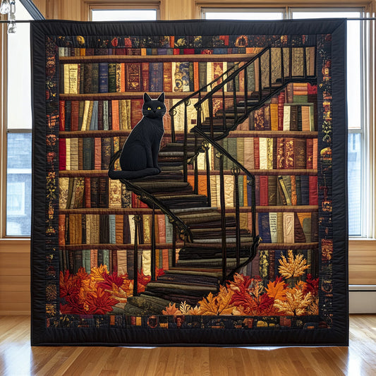 Cat Stair Whisper CW0310024CL Quilt