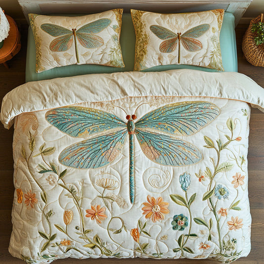 Dragonfly In Morning WY2502020CL Duvet Cover Set