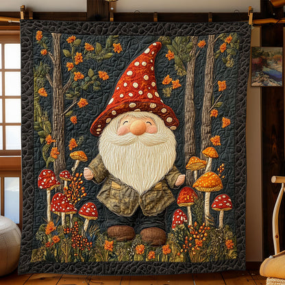 Gnome's Shroom Hideout WN1507025CL Quilt