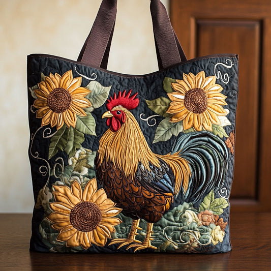 Rustic Sunrise CP0810017CL Quilted Tote Bag