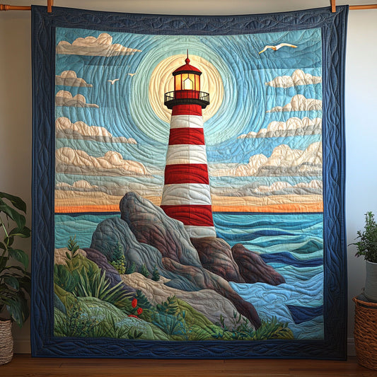 Sun Lighthouse Glow CW1301118CL Quilt