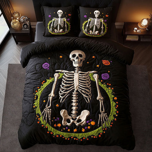 Skeleton Circle DH1909026CL Duvet Cover Set