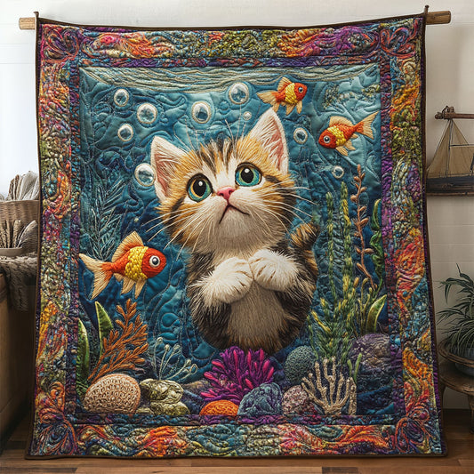 Cat Splash Garden WN1906008CL Quilt