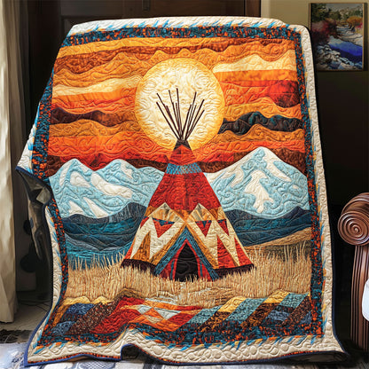 Camping Native American WX0406008CL Quilt